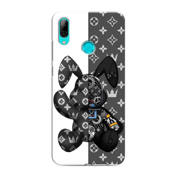 Силиконовый противоударный чехол на Huawei Y7 (2019) с принтом Луи робот