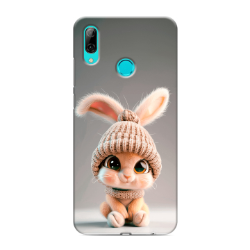 Силиконовый противоударный чехол на Huawei Y7 (2019) с принтом Кролик Силиконовый противоударный чехол на Huawei Y7 (2019) с принтом Кролик