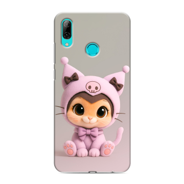 Силиконовый противоударный чехол на Huawei Y7 (2019) с принтом Куроми Kuromi 