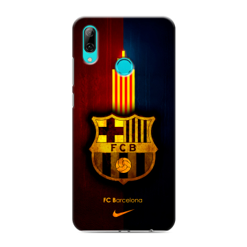 Силиконовый противоударный чехол на Huawei Y7 (2019) с принтом Барселона Barcelona