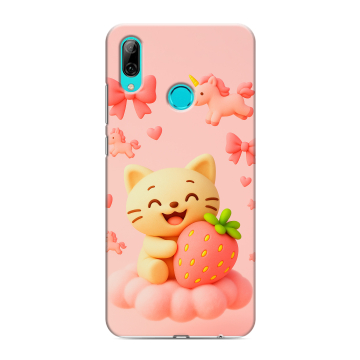 Силиконовый противоударный чехол на Huawei Y7 (2019) с принтом для девочек Силиконовый противоударный чехол на Huawei Y7 (2019) с принтом для девочек