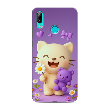 Силиконовый противоударный чехол на Huawei Y7 (2019) с принтом для девочек Силиконовый противоударный чехол на Huawei Y7 (2019) с принтом для девочек