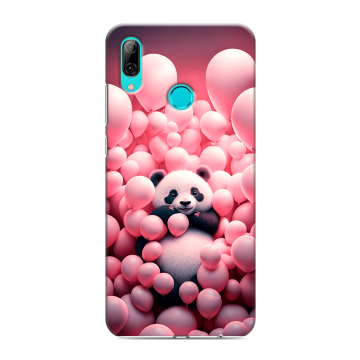 Силиконовый противоударный чехол на Huawei Y7 (2019) с принтом Панда Силиконовый противоударный чехол на Huawei Y7 (2019) с принтом Панда