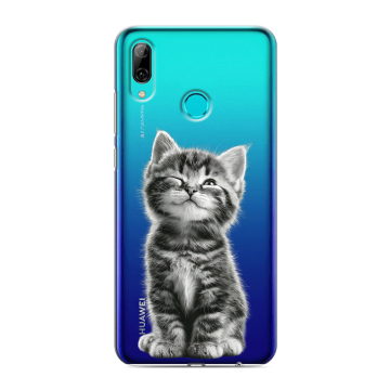 Силиконовый противоударный чехол на Huawei Y7 (2019) с принтом Котенок Силиконовый противоударный чехол на Huawei Y7 (2019) с принтом Котенок