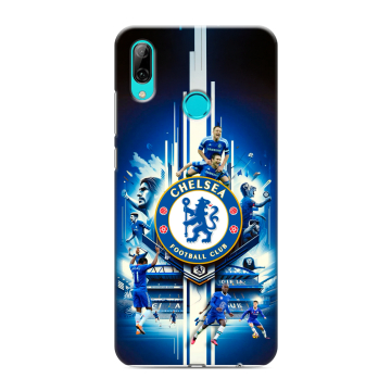 Силиконовый противоударный чехол на Huawei Y7 (2019) с принтом Chelsea Челси