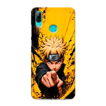 Силиконовый противоударный чехол на Huawei Y7 (2019) с принтом Naruto Наруто