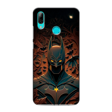 Силиконовый противоударный чехол на Huawei Y7 (2019) с принтом Batman Бэтмен