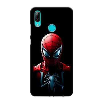 Силиконовый противоударный чехол на Huawei Y7 (2019) с принтом Spiderman Человек паук