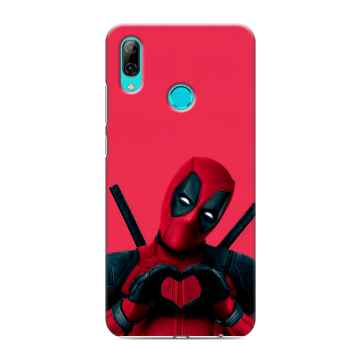 Силиконовый противоударный чехол на Huawei Y7 (2019) с принтом Дедпул Deadpool Силиконовый противоударный чехол на Huawei Y7 (2019) с принтом Дедпул Deadpool