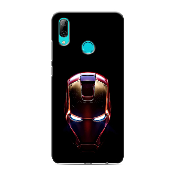 Силиконовый противоударный чехол на Huawei Y7 (2019) с принтом IronMan Железный человек