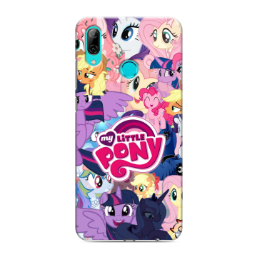 Силиконовый противоударный чехол на Huawei Y7 (2019) с принтом My little pony Дружба чудо