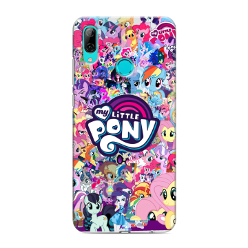 Силиконовый противоударный чехол на Huawei Y7 (2019) с принтом My little pony Дружба чудо