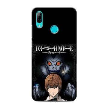 Силиконовый противоударный чехол на Huawei Y7 (2019) с принтом Death note Тетрадь смерти