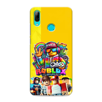 Силиконовый противоударный чехол на Huawei Y7 (2019) с принтом Roblox Роблокс Силиконовый противоударный чехол на Huawei Y7 (2019) с принтом Roblox Роблокс