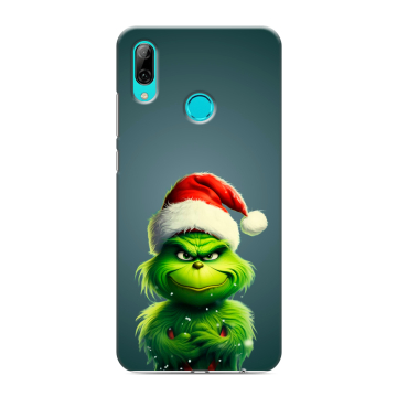 Силиконовый противоударный чехол на Huawei Y7 (2019) с принтом Новый год