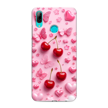 Силиконовый противоударный чехол на Huawei Y7 (2019) с принтом для девочек