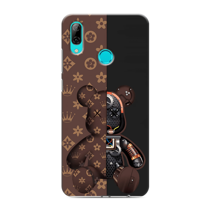 Силиконовый противоударный чехол на Huawei Y7 (2019) с принтом Луи робот Силиконовый противоударный чехол на Huawei Y7 (2019) с принтом Луи робот