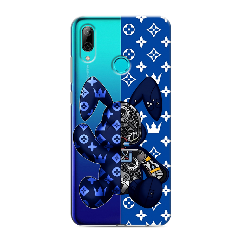 Пластиковый чехол на Huawei Y7 (2019) с принтом Луи робот Пластиковый чехол на Huawei Y7 (2019) с принтом Луи робот