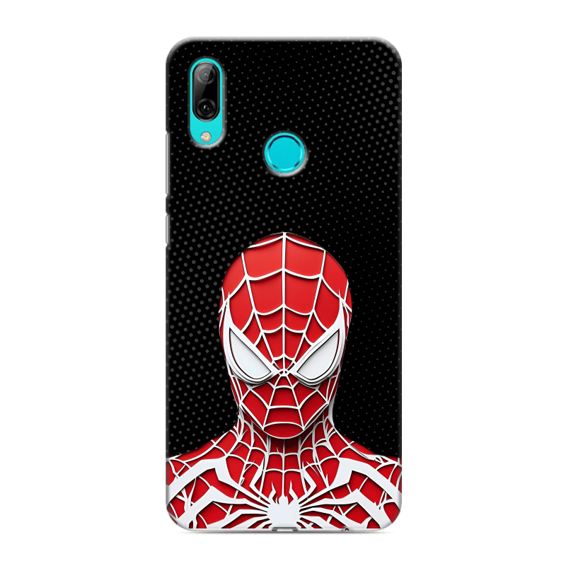 Пластиковый чехол на Huawei Y7 (2019) с принтом человек паук spiderman Пластиковый чехол на Huawei Y7 (2019) с принтом человек паук spiderman