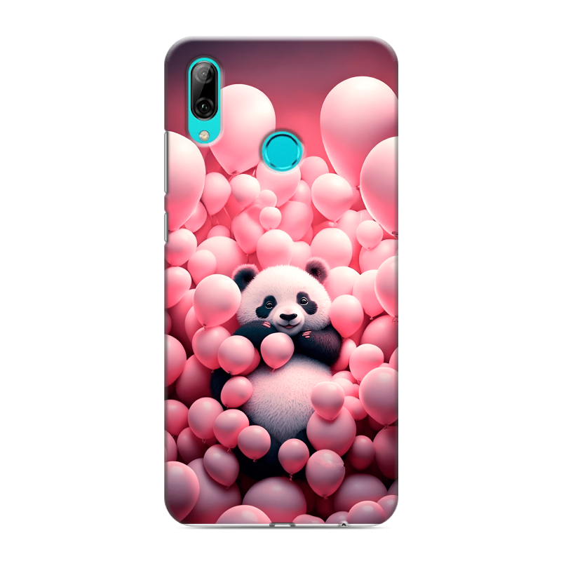 Силиконовый противоударный чехол на Huawei Y7 (2019) с принтом Панда Силиконовый противоударный чехол на Huawei Y7 (2019) с принтом Панда