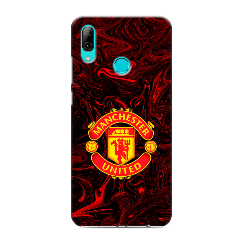 Пластиковый чехол на Huawei Y7 (2019) с принтом Manchester United Пластиковый чехол на Huawei Y7 (2019) с принтом Manchester United