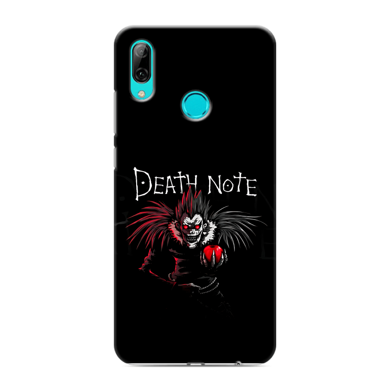 Силиконовый противоударный чехол на Huawei Y7 (2019) с принтом Death note Тетрадь смерти Силиконовый противоударный чехол на Huawei Y7 (2019) с принтом Death note Тетрадь смерти