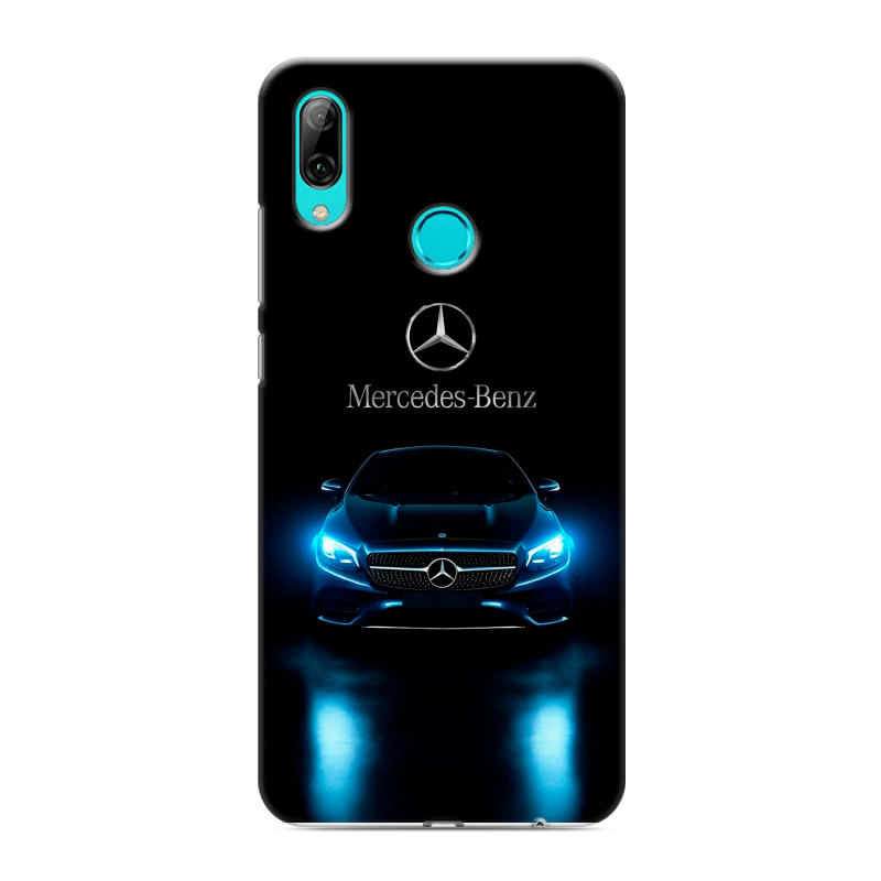 Пластиковый чехол на Huawei Y7 (2019) с принтом Mercedes Мерседес Пластиковый чехол на Huawei Y7 (2019) с принтом Mercedes Мерседес
