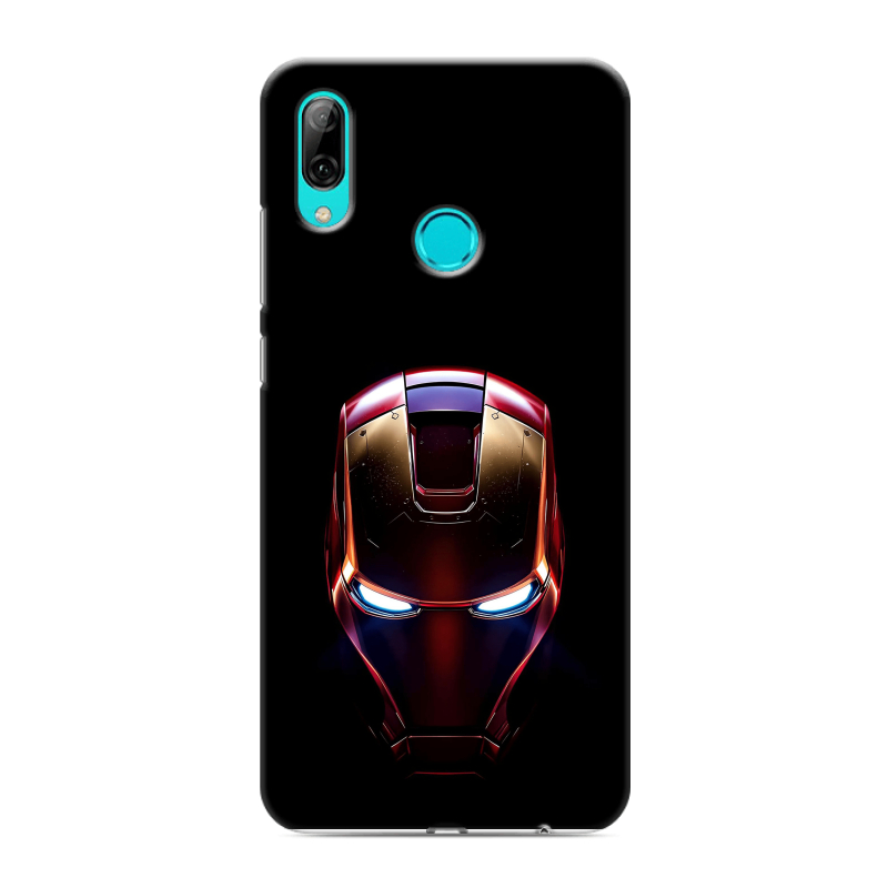 Силиконовый противоударный чехол на Huawei Y7 (2019) с принтом IronMan Железный человек Силиконовый противоударный чехол на Huawei Y7 (2019) с принтом IronMan Железный человек