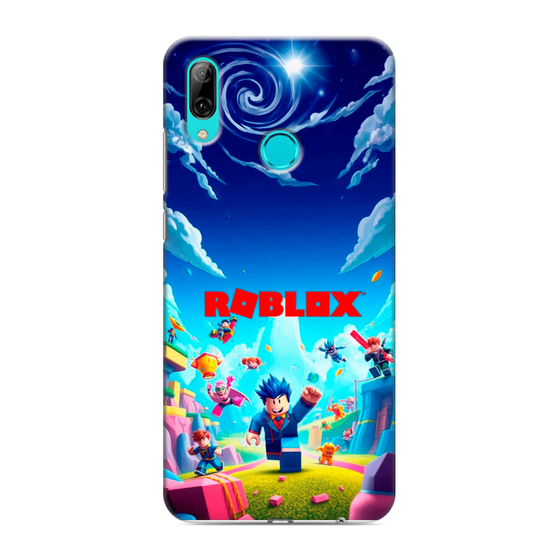 Пластиковый чехол на Huawei Y7 (2019) с принтом Roblox Роблокс Пластиковый чехол на Huawei Y7 (2019) с принтом Roblox Роблокс