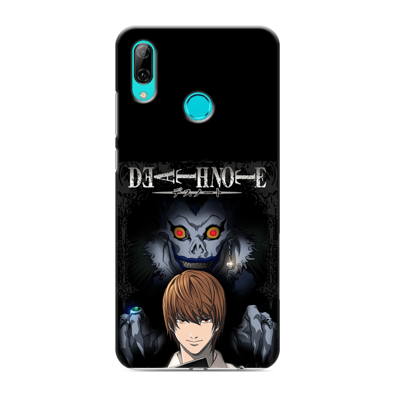 Пластиковый чехол на Huawei Y7 (2019) с принтом Death note Тетрадь смерти Пластиковый чехол на Huawei Y7 (2019) с принтом Death note Тетрадь смерти