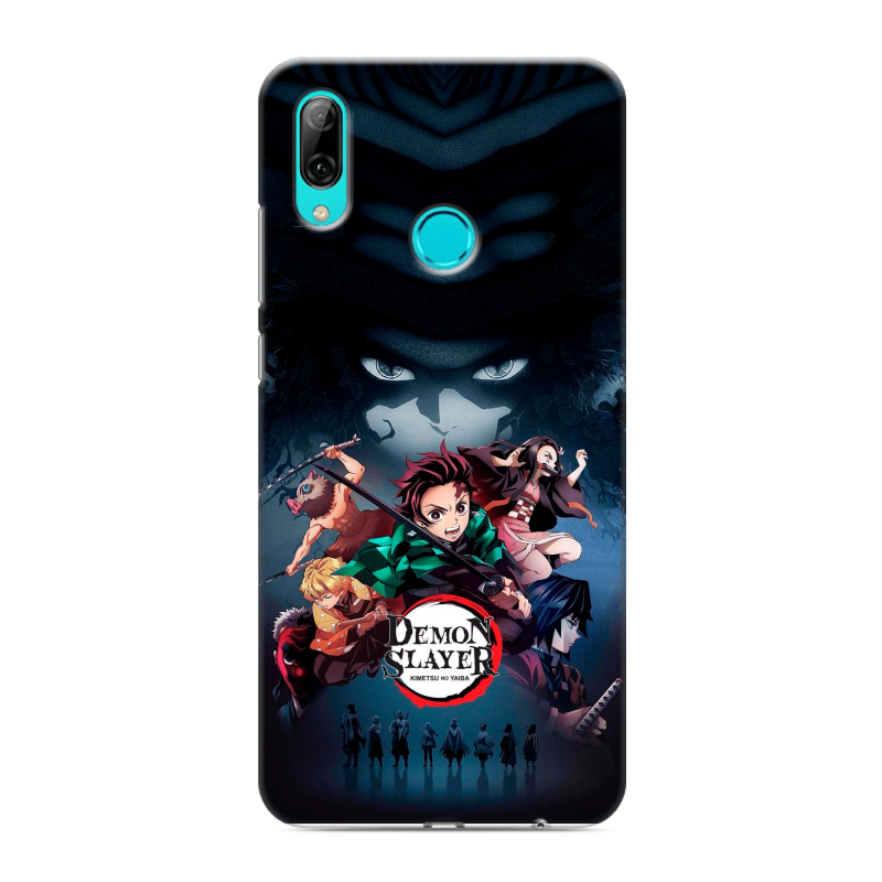 Пластиковый чехол на Huawei Y7 (2019) с принтом Demon Slayer Клинок рассекающий демонов Пластиковый чехол на Huawei Y7 (2019) с принтом Demon Slayer Клинок рассекающий демонов