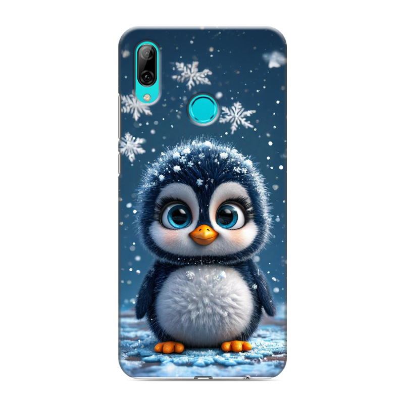 Силиконовый противоударный чехол на Huawei Y7 (2019) с принтом Новый год Силиконовый противоударный чехол на Huawei Y7 (2019) с принтом Новый год