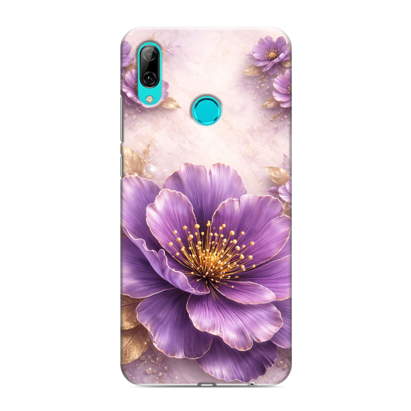 Пластиковый чехол на Huawei Y7 (2019) с принтом женский Пластиковый чехол на Huawei Y7 (2019) с принтом женский