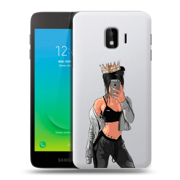 Силиконовый противоударный чехол на Samsung Galaxy J2 Core с принтом Женские принты Силиконовый противоударный чехол на Samsung Galaxy J2 Core с принтом Женские принты