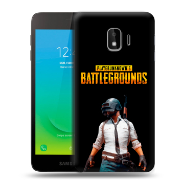 Силиконовый противоударный чехол на Samsung Galaxy J2 Core с принтом PUGB ПАГБ Силиконовый противоударный чехол на Samsung Galaxy J2 Core с принтом PUGB ПАГБ