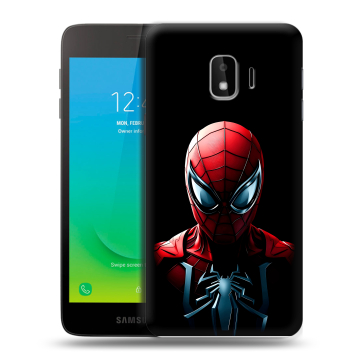 Силиконовый противоударный чехол на Samsung Galaxy J2 Core с принтом Spiderman Человек паук