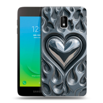 Силиконовый противоударный чехол на Samsung Galaxy J2 Core с принтом Y2K Силиконовый противоударный чехол на Samsung Galaxy J2 Core с принтом Y2K