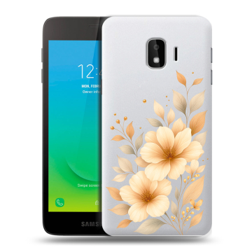 Силиконовый противоударный чехол на Samsung Galaxy J2 Core с принтом для девушки