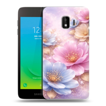 Силиконовый противоударный чехол на Samsung Galaxy J2 Core с принтом женский Силиконовый противоударный чехол на Samsung Galaxy J2 Core с принтом женский