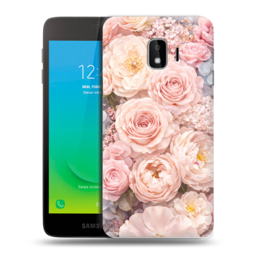 Силиконовый противоударный чехол на Samsung Galaxy J2 Core с принтом женский Силиконовый противоударный чехол на Samsung Galaxy J2 Core с принтом женский