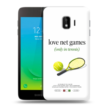 Силиконовый противоударный чехол на Samsung Galaxy J2 Core с принтом для девочек
