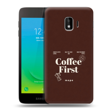 Силиконовый противоударный чехол на Samsung Galaxy J2 Core с принтом женский Силиконовый противоударный чехол на Samsung Galaxy J2 Core с принтом женский