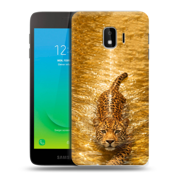 Силиконовый противоударный чехол на Samsung Galaxy J2 Core с принтом женский Силиконовый противоударный чехол на Samsung Galaxy J2 Core с принтом женский