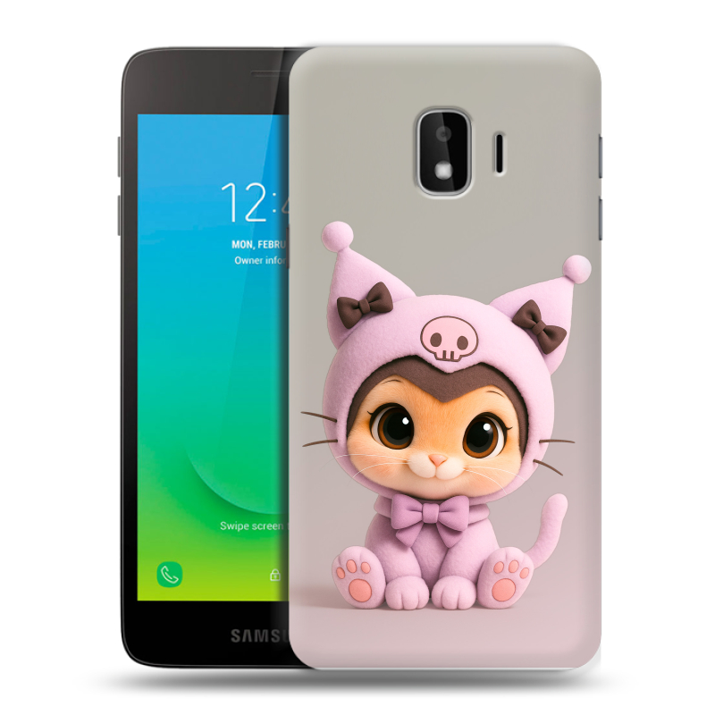 Пластиковый чехол на Samsung Galaxy J2 Core с принтом Куроми Kuromi Пластиковый чехол на Samsung Galaxy J2 Core с принтом Куроми Kuromi