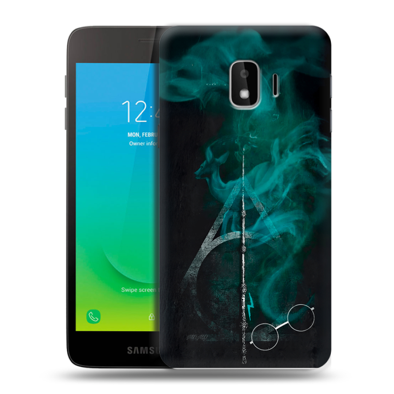 Силиконовый противоударный чехол на Samsung Galaxy J2 Core с принтом Гарри Поттер Harry Potter Силиконовый противоударный чехол на Samsung Galaxy J2 Core с принтом Гарри Поттер Harry Potter