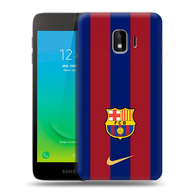 Пластиковый чехол на Samsung Galaxy J2 Core с принтом Барселона Barcelona Пластиковый чехол на Samsung Galaxy J2 Core с принтом Барселона Barcelona