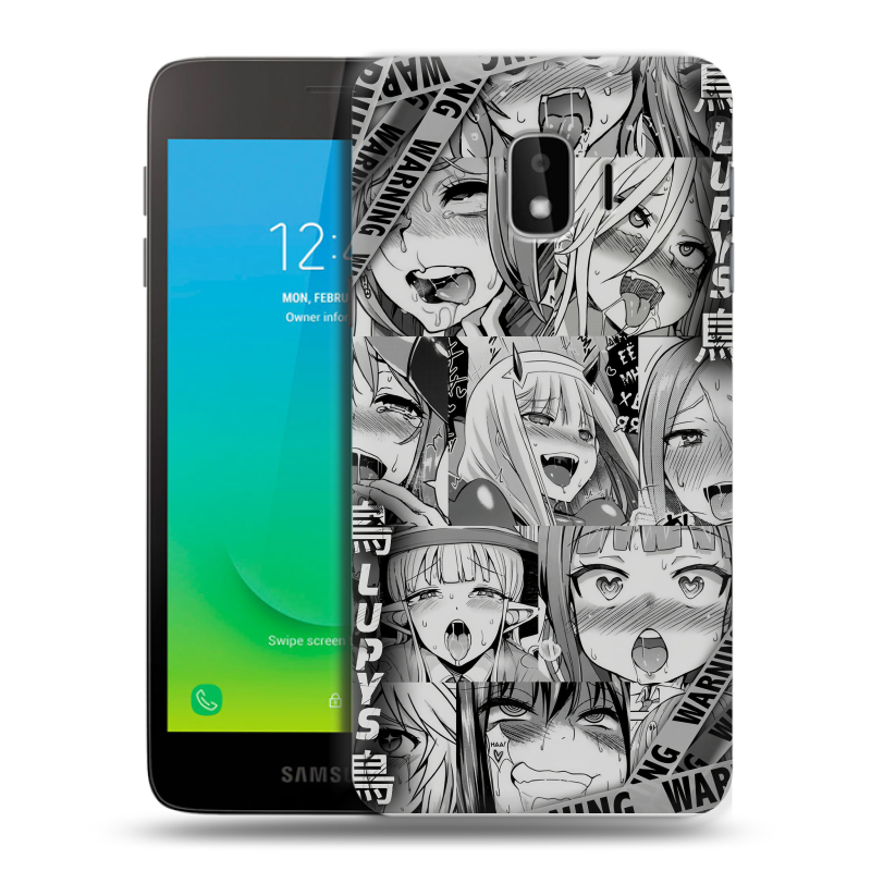 Пластиковый чехол на Samsung Galaxy J2 Core с принтом Ahegao Ахегао Аниме Пластиковый чехол на Samsung Galaxy J2 Core с принтом Ahegao Ахегао Аниме