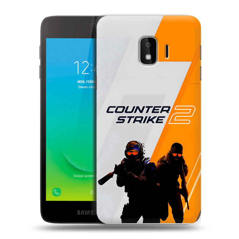 Пластиковый чехол на Samsung Galaxy J2 Core с принтом Counter Strike Пластиковый чехол на Samsung Galaxy J2 Core с принтом Counter Strike
