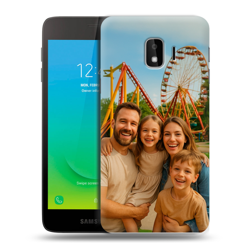 Пластиковый чехол на Samsung Galaxy J2 Core с принтом чехол с фото Пластиковый чехол на Samsung Galaxy J2 Core с принтом чехол с фото