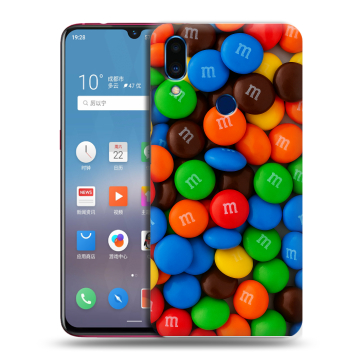 Пластиковый чехол на Meizu Note 9 с принтом Конфеты Пластиковый чехол на Meizu Note 9 с принтом Конфеты